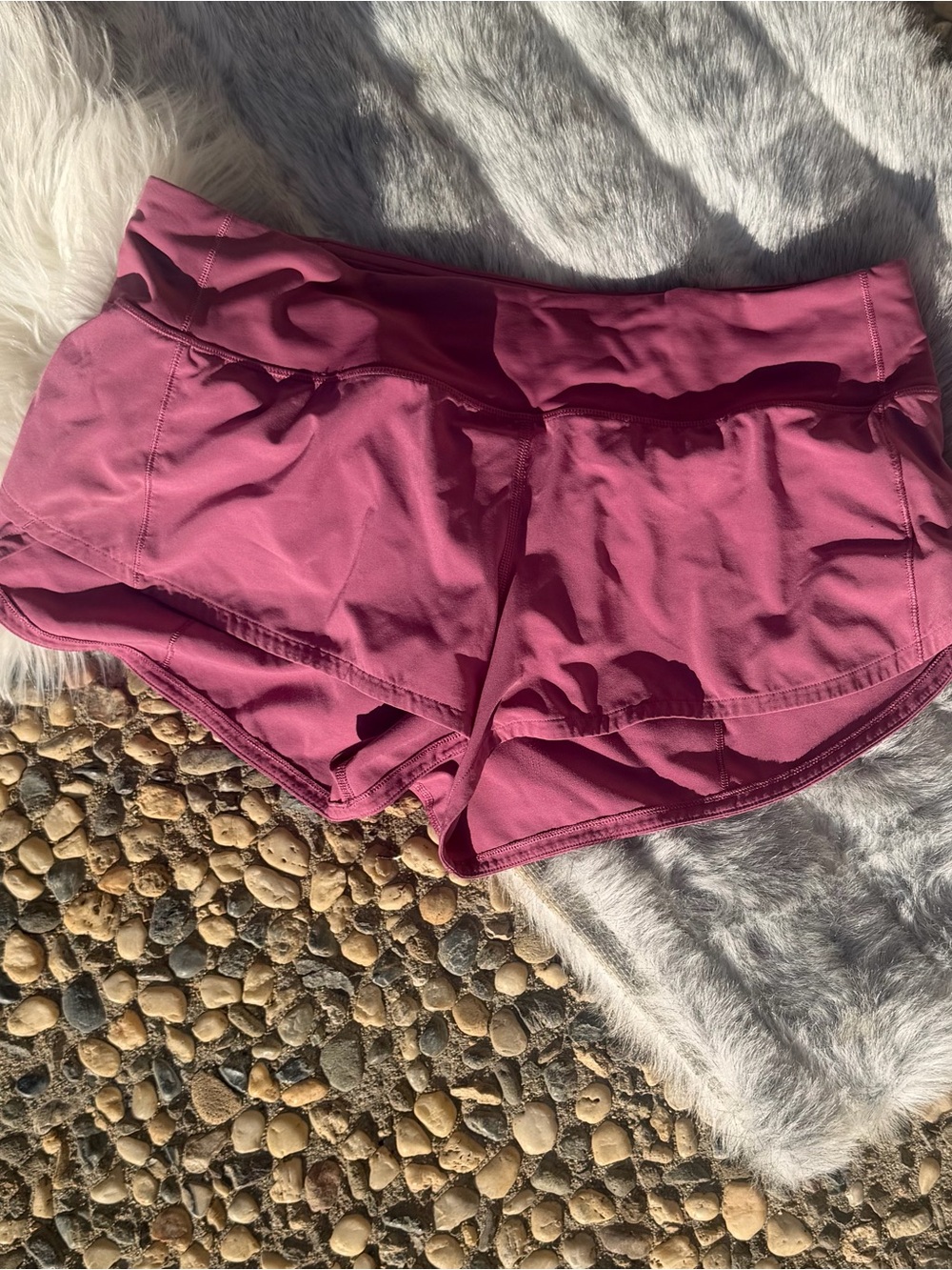 Lululemon align shorts size 8Women's Performance Running Shorts - Mauve Pink